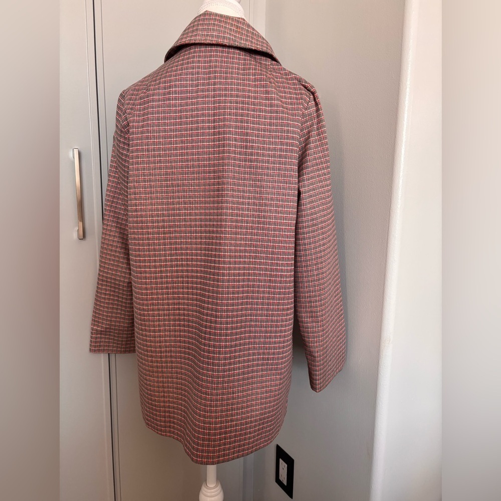 Vintage Plaid Niccolini Toggle Women's Coat - Picture 4 of 9